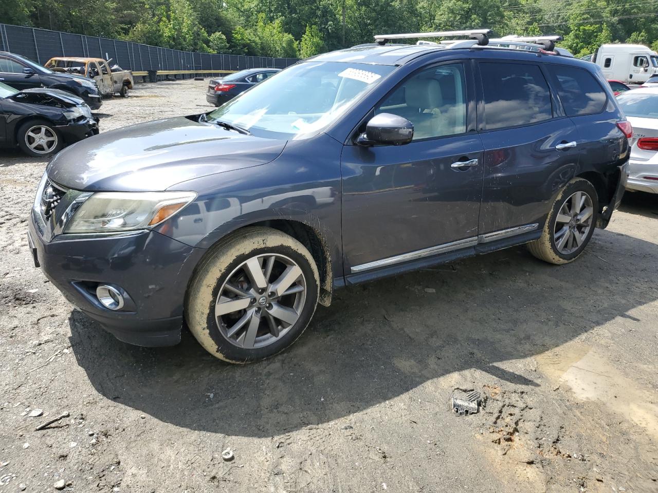 2013 Nissan Pathfinder S за продажба в Waldorf, MD - Rear End