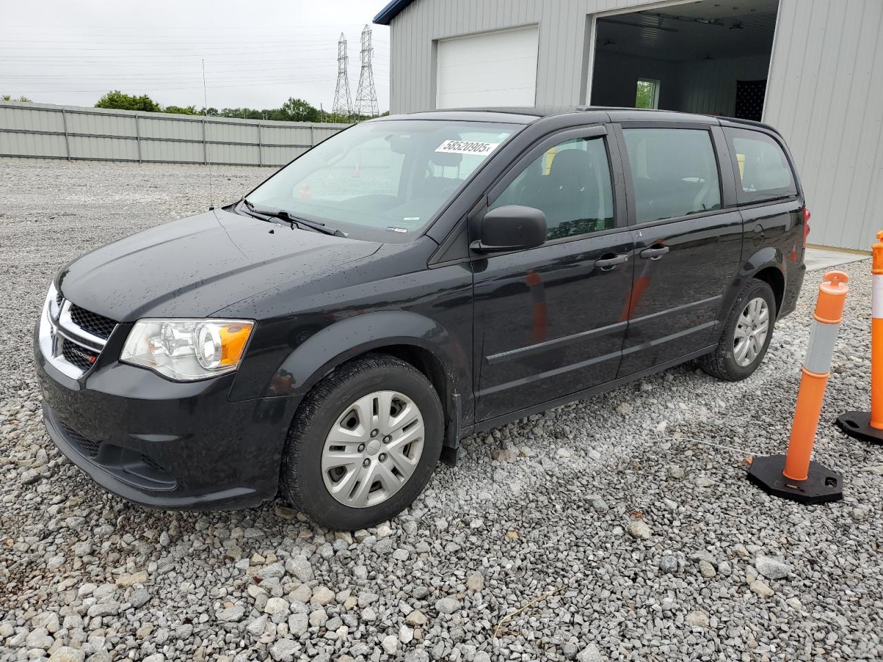 2016 Dodge Grand Caravan Se for Sale in Barberton, OH - Water/Flood