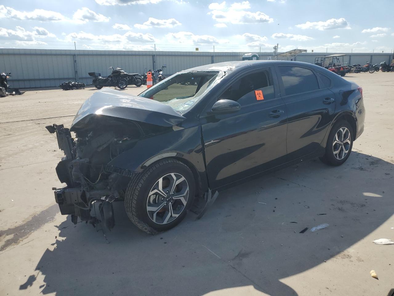 2021 Kia Forte Fe იყიდება Wilmer-ში, TX - Front End