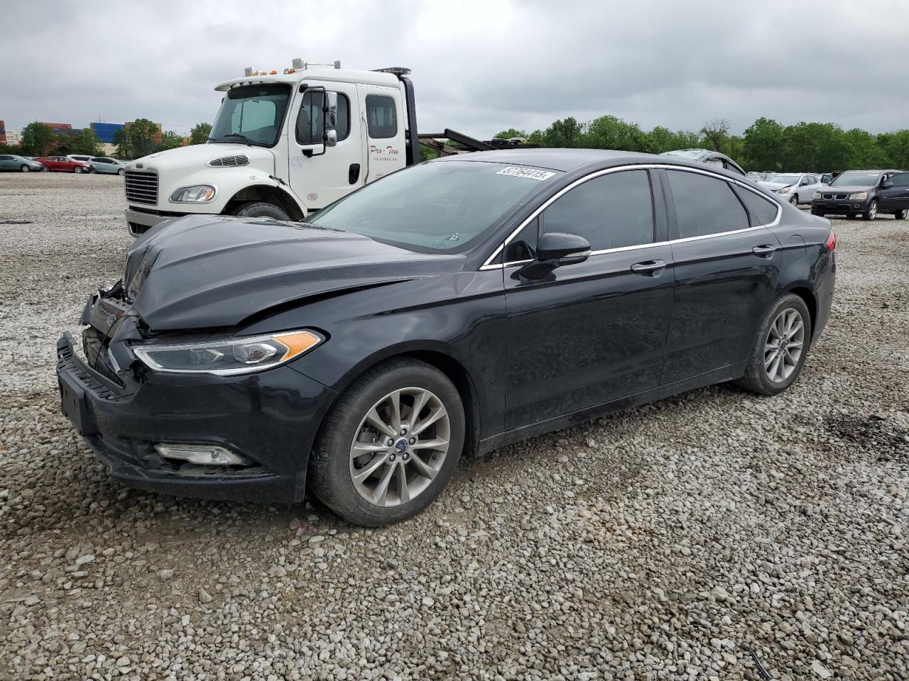 2017 Ford Fusion Se en Venta en Columbus, OH - Front End
