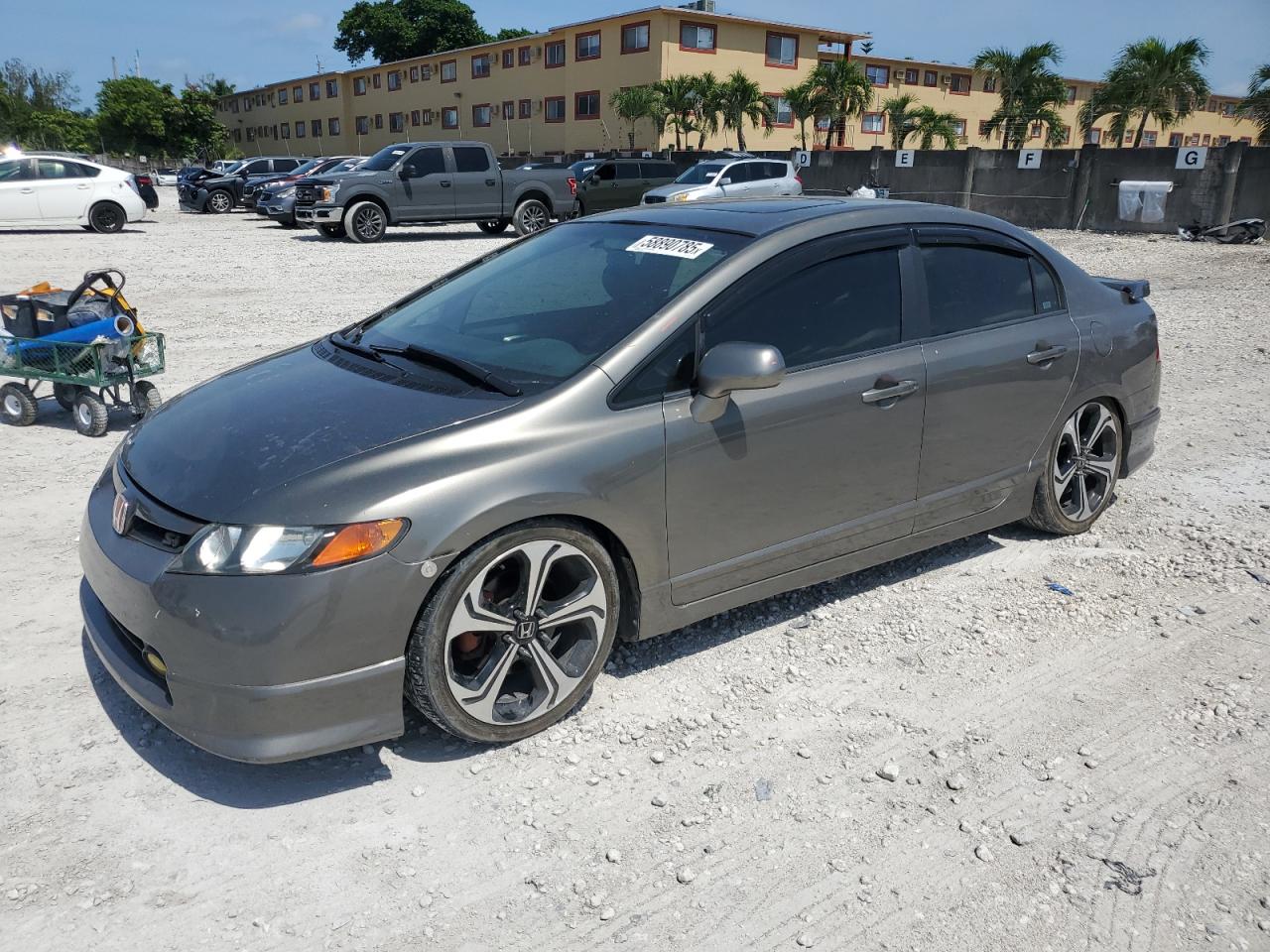 2007 Honda Civic Si zu verkaufen in Opa Locka, FL - Side