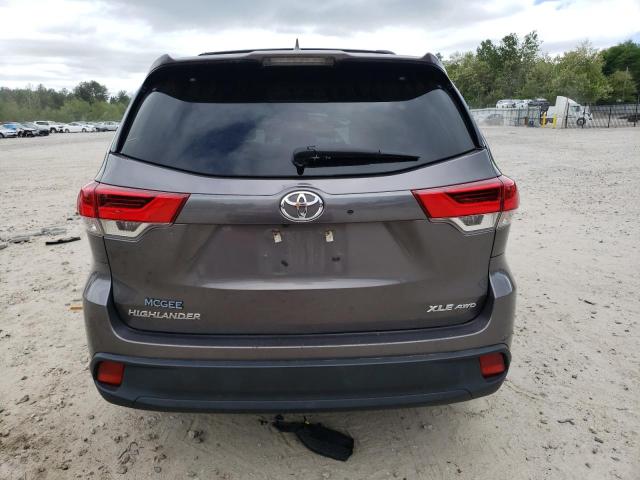  TOYOTA HIGHLANDER 2019 Сірий