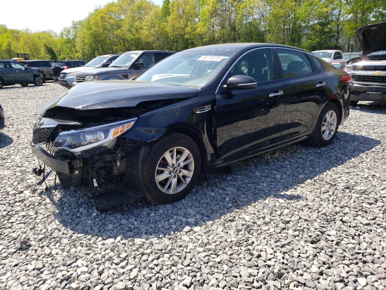 2016 Kia Optima Lx იყიდება North Billerica-ში, MA - Front End