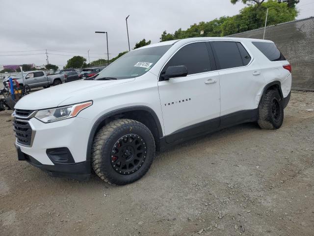 CHEVROLET TRAVERSE 2020 Белы