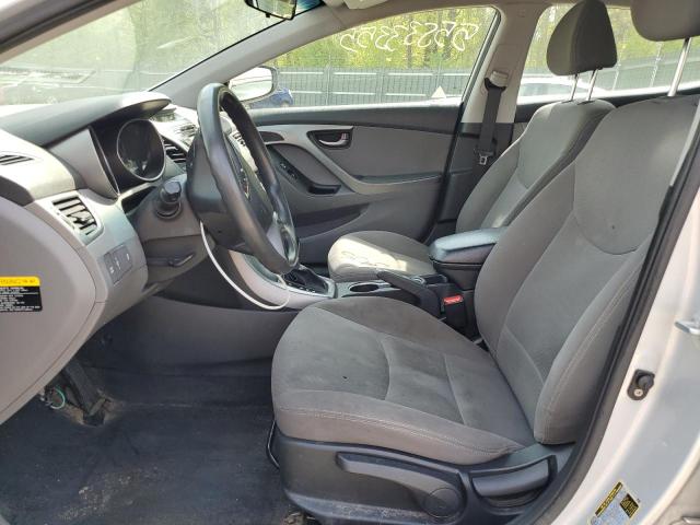 Sedans HYUNDAI ELANTRA 2014 Srebrny