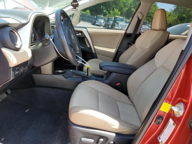 Parquets TOYOTA RAV4 2013 Czerwony