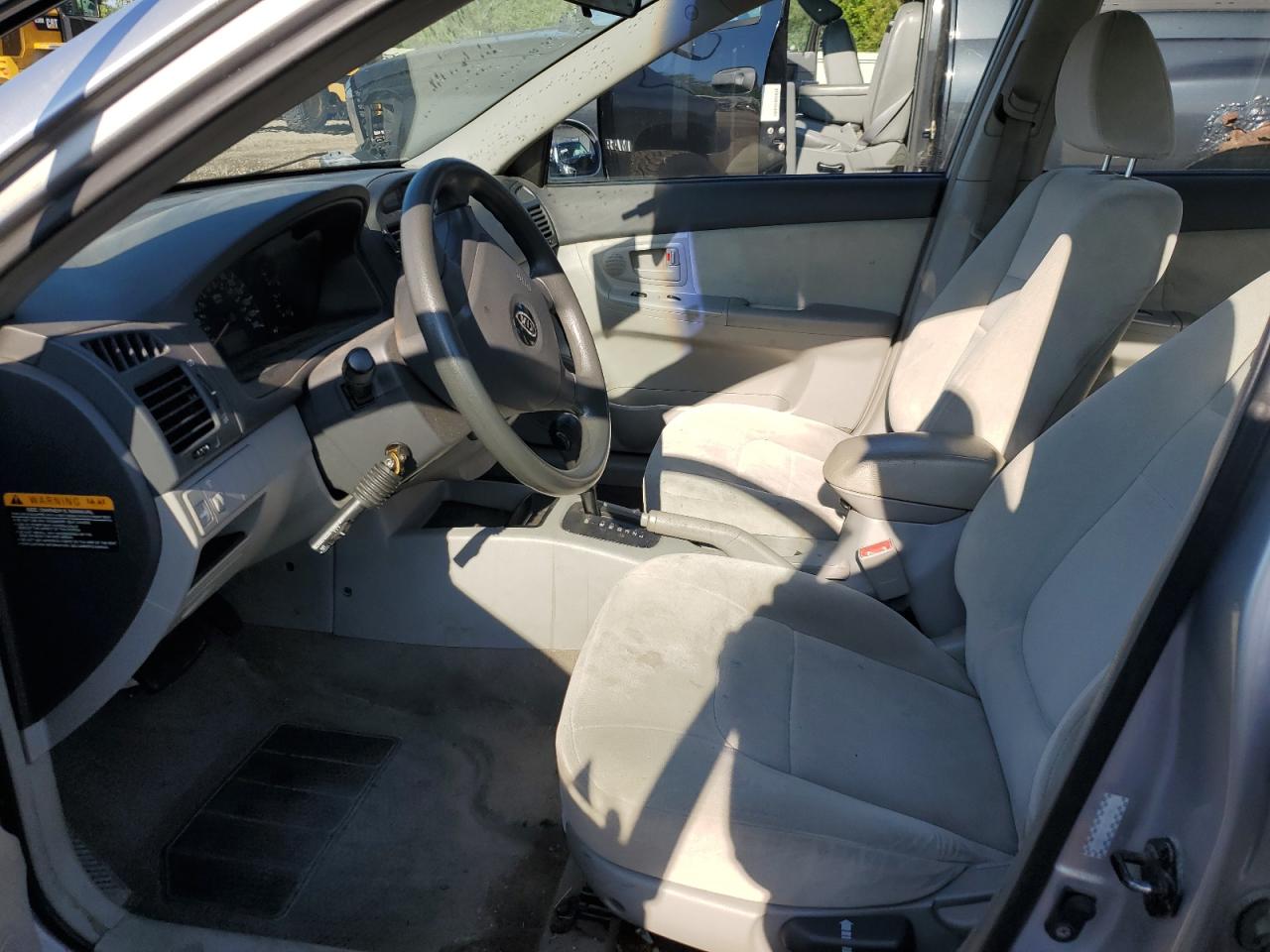 2006 Kia Spectra Lx VIN: KNAFE121565370909 Lot: 56572995