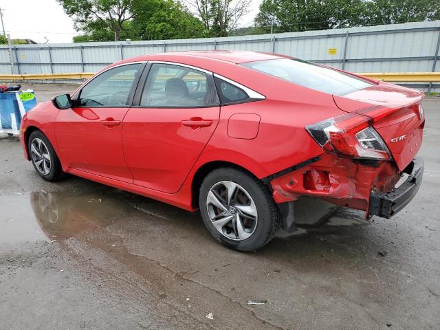  HONDA CIVIC 2019 Czerwony