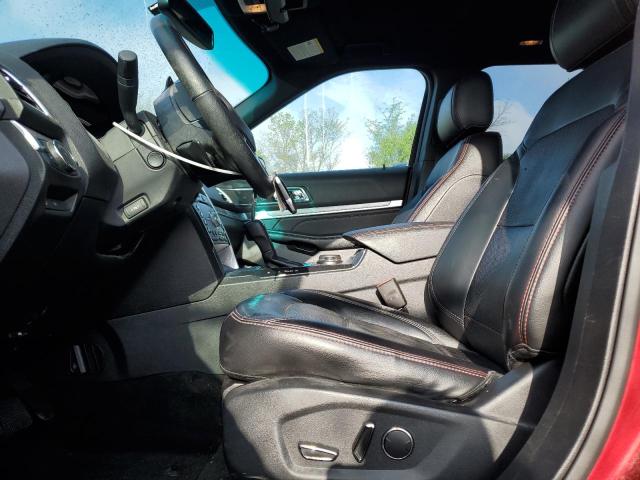  FORD EXPLORER 2017 Red