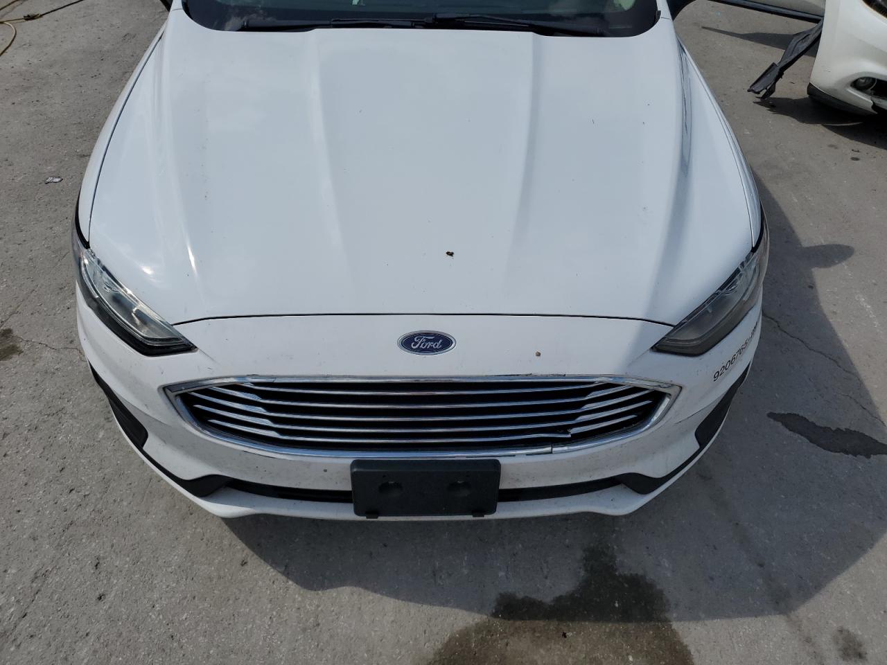 2019 Ford Fusion Se VIN: 3FA6P0LU6KR124920 Lot: 54037685