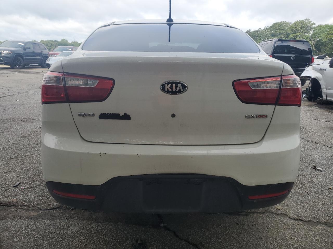 2013 Kia Rio Ex VIN: KNADN4A30D6189221 Lot: 58922165