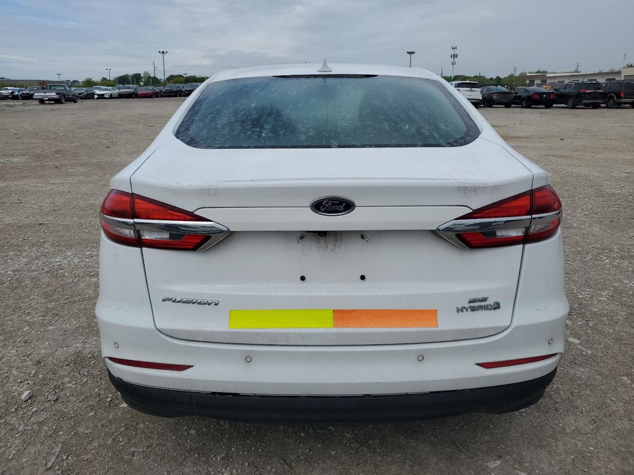 2019 Ford Fusion Se VIN: 3FA6P0LUXKR124838 Lot: 54030065
