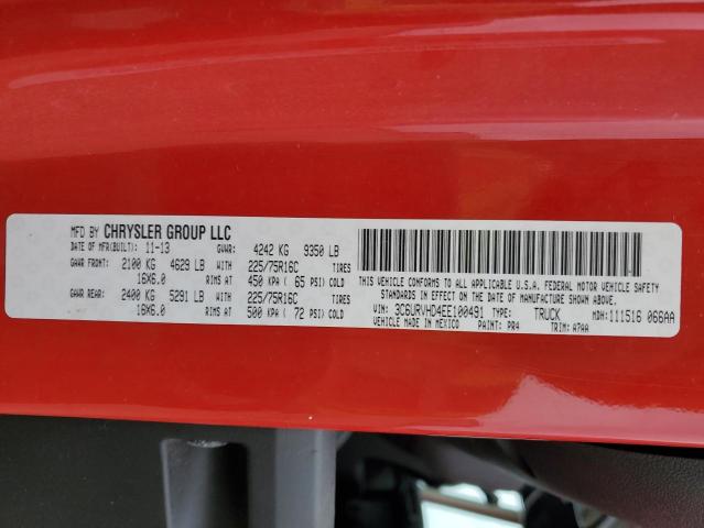2014 RAM PROMASTER 3500 3500 HIGH  