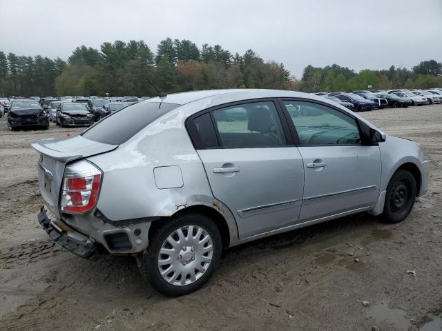  NISSAN SENTRA 2012 Сріблястий