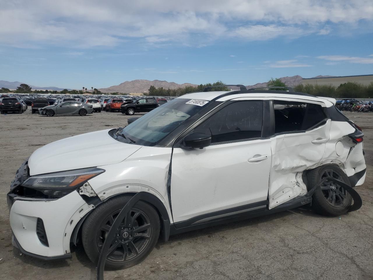 2021 Nissan Kicks Sr იყიდება Las Vegas-ში, NV - All Over