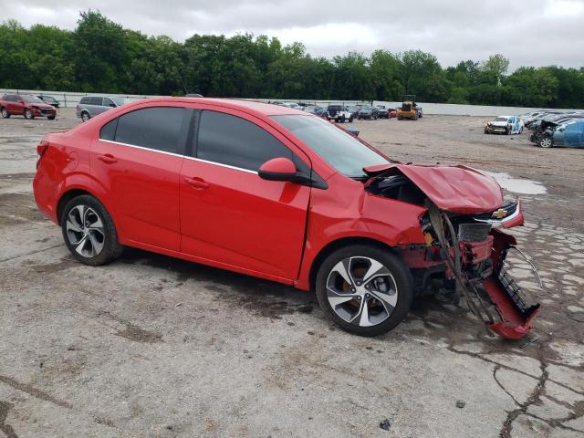  CHEVROLET SONIC 2019 Красный