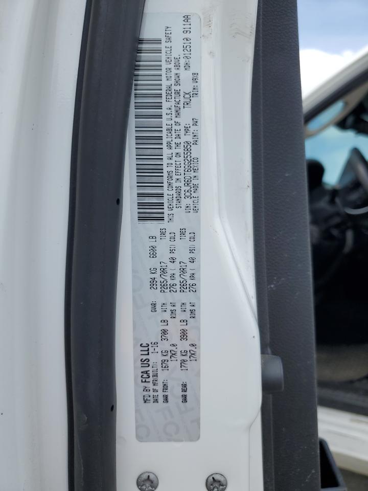 2016 Ram 1500 St VIN: 3C6JR6DT6GG255850 Lot: 53759785