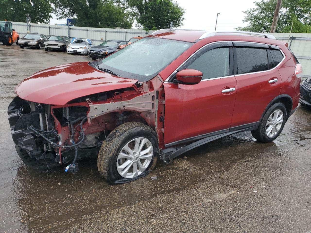 2016 Nissan Rogue S იყიდება Moraine-ში, OH - Front End