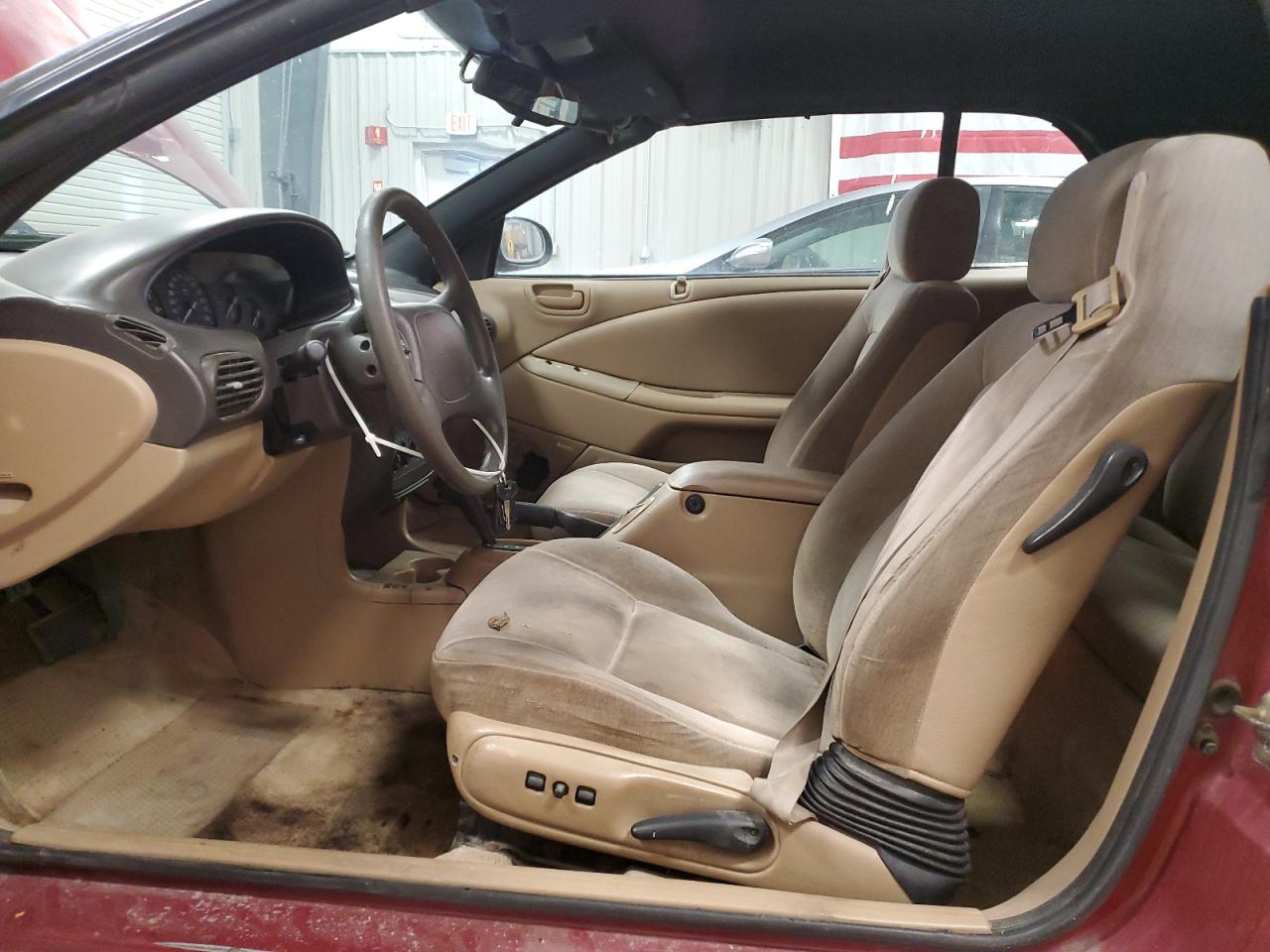 1996 Chrysler Sebring Jx VIN: 3C3EL45X7TT267559 Lot: 56020395