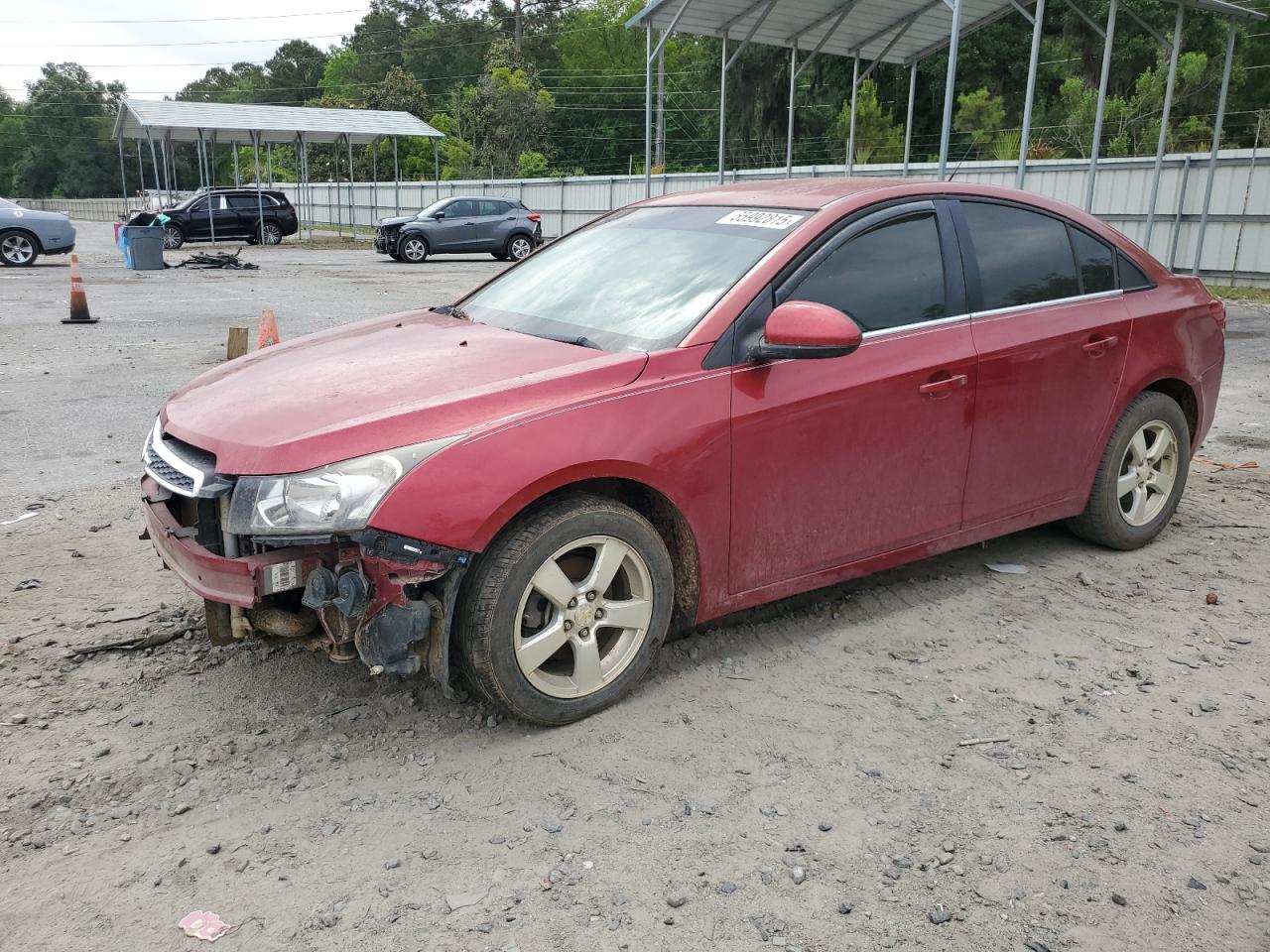 2011 Chevrolet Cruze Lt na sprzedaż w Savannah, GA - Front End