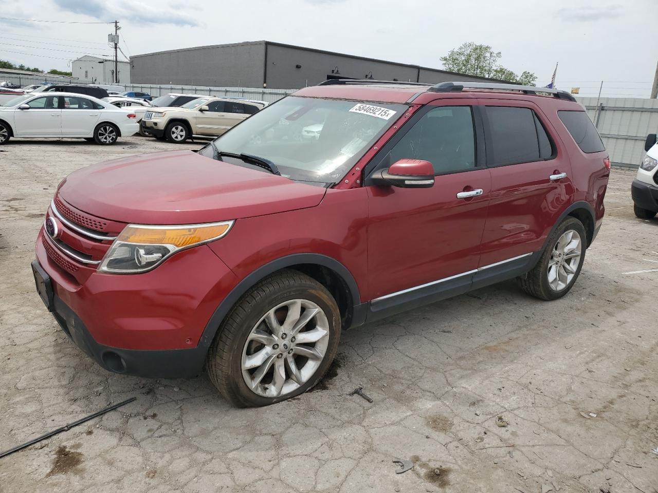 2015 Ford Explorer Limited იყიდება Lexington-ში, KY - Mechanical