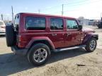 2021 Jeep Wrangler Unlimited Sahara на продаже в Los Angeles, CA - Front End