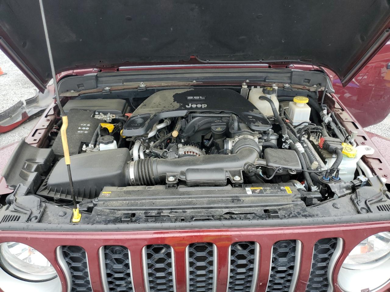 2021 Jeep Gladiator Overland VIN: 1C6HJTFGXML622574 Lot: 55008635