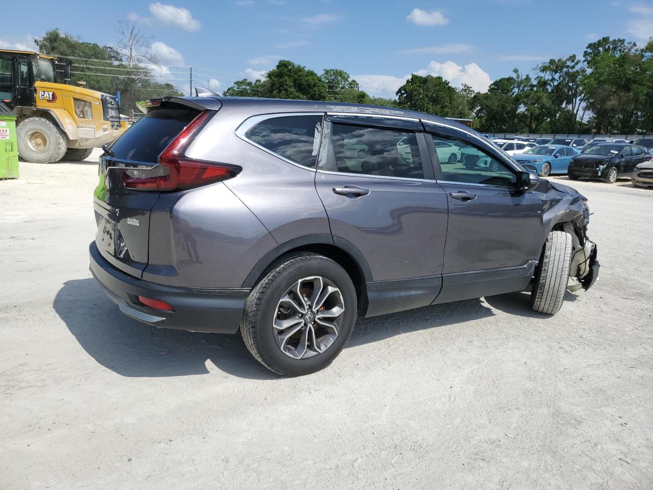 2020 Honda Cr-V Ex grey null gas 2HKRW1H51LH424743 photo #4
