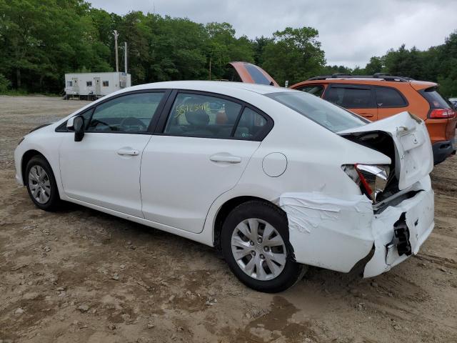 Седани HONDA CIVIC 2012 Білий