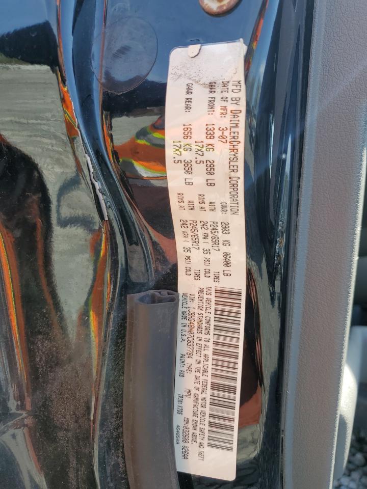 2007 Jeep Commander VIN: 1J8HG48N07C637784 Lot: 54878375