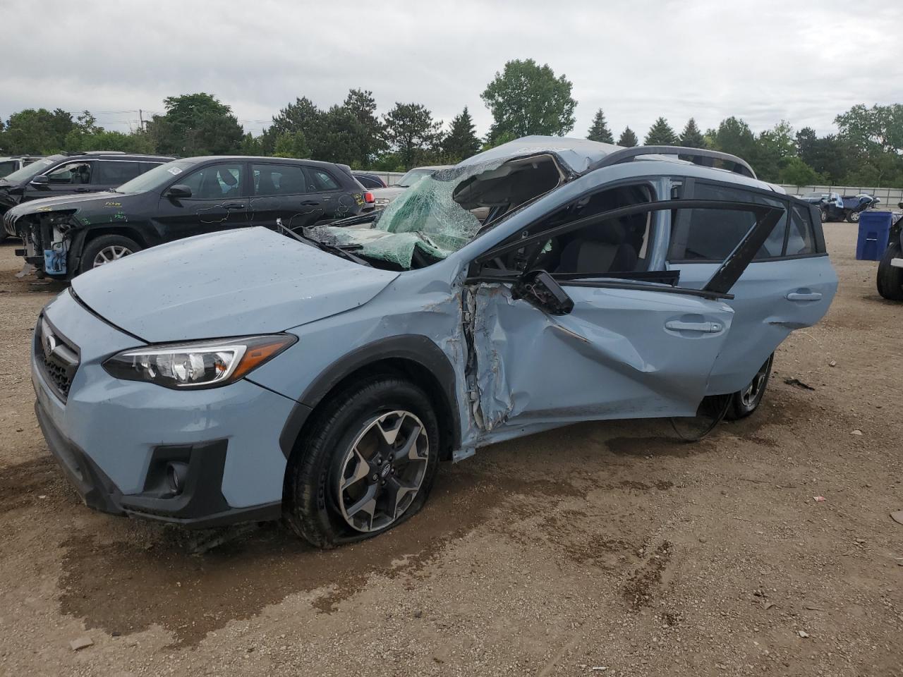 2019 Subaru Crosstrek Premium იყიდება Elgin-ში, IL - Rollover