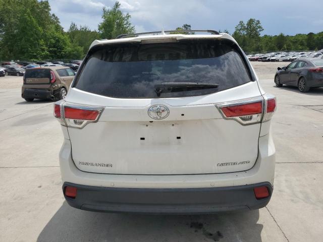  TOYOTA HIGHLANDER 2015 Белый