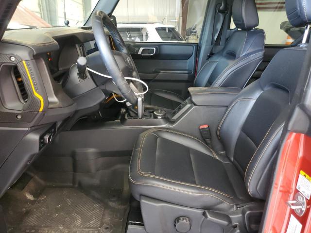  FORD BRONCO BAD 2024 Червоний