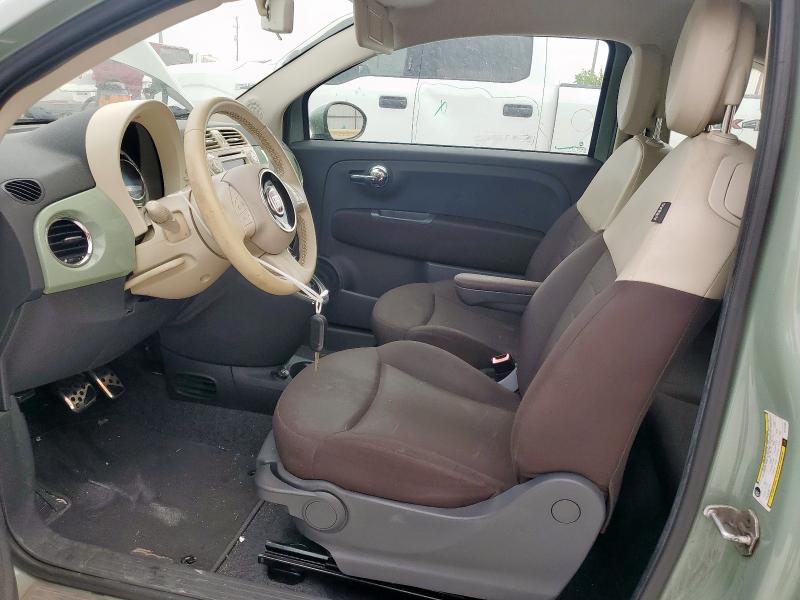  FIAT 500 2013 Zielony