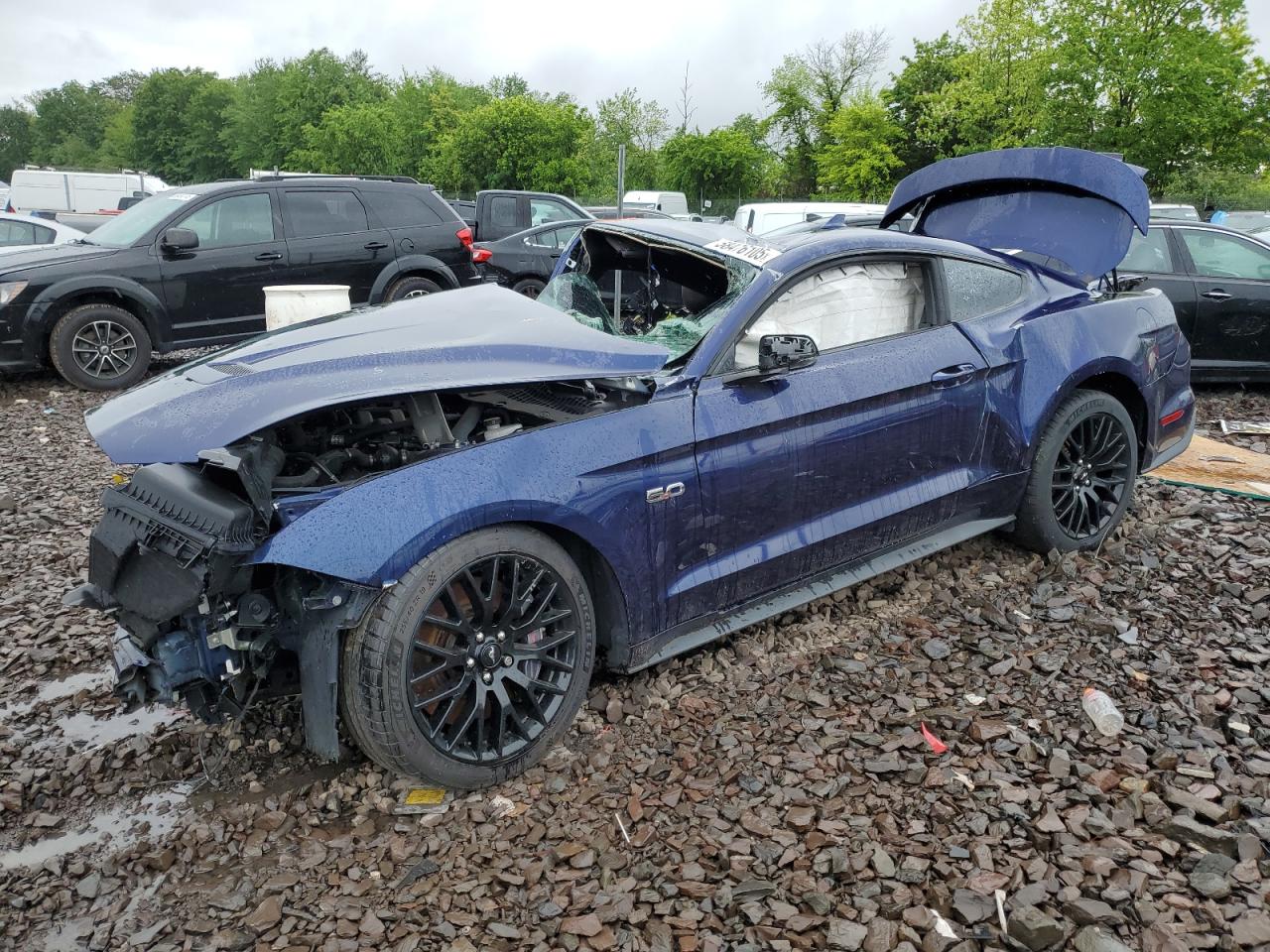 2020 Ford Mustang Gt იყიდება Chalfont-ში, PA - Rollover