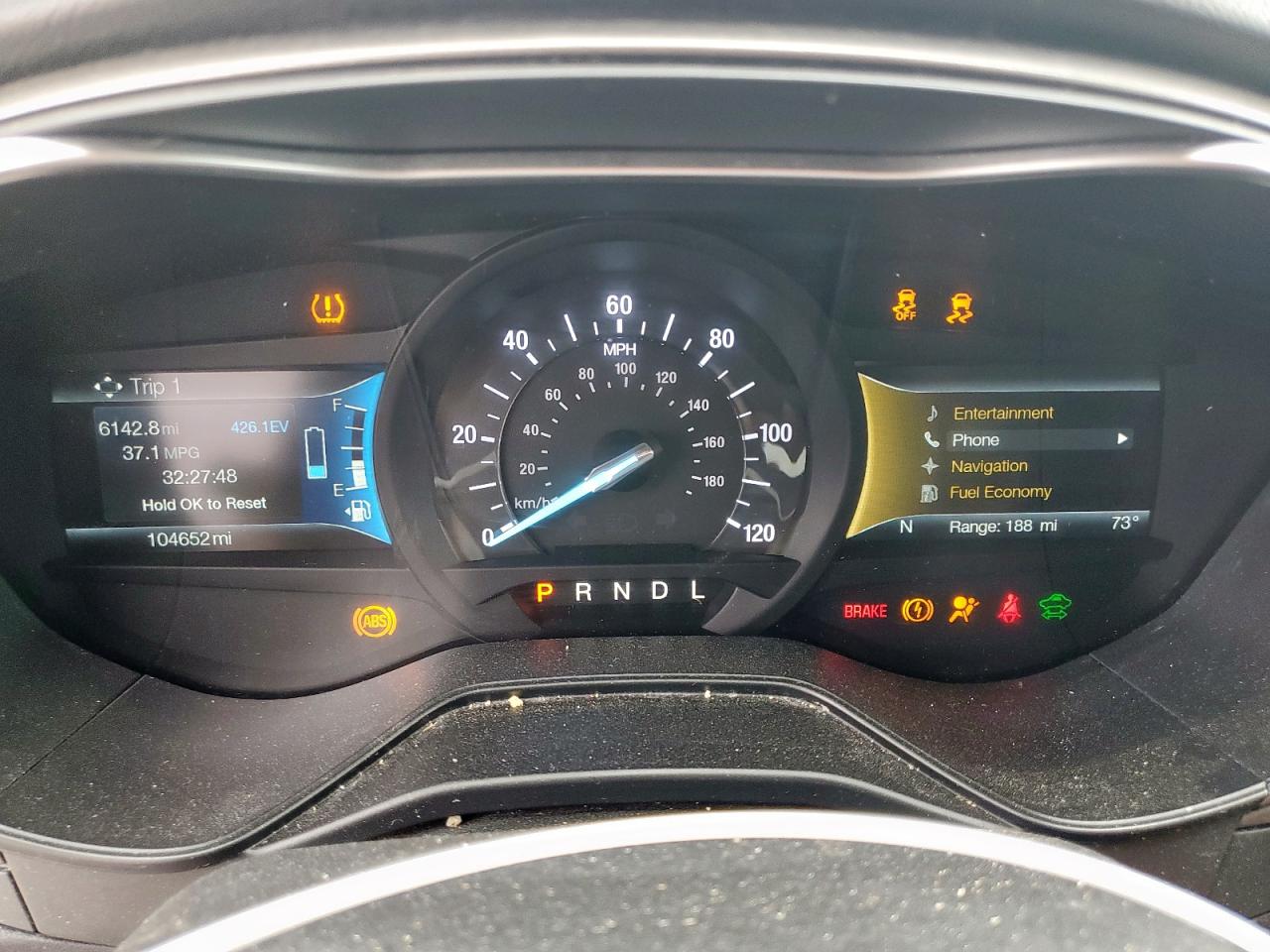 2019 Ford Fusion Se VIN: 3FA6P0LU0KR124783 Lot: 55083355