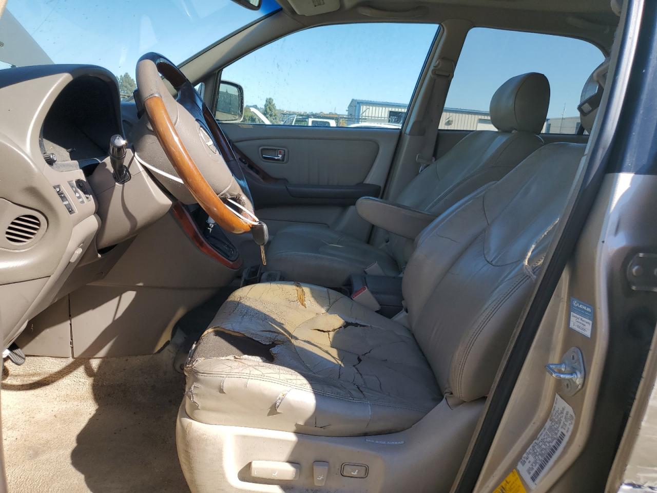 2002 Lexus Rx 300 VIN: JTJGF10U720134011 Lot: 55878655