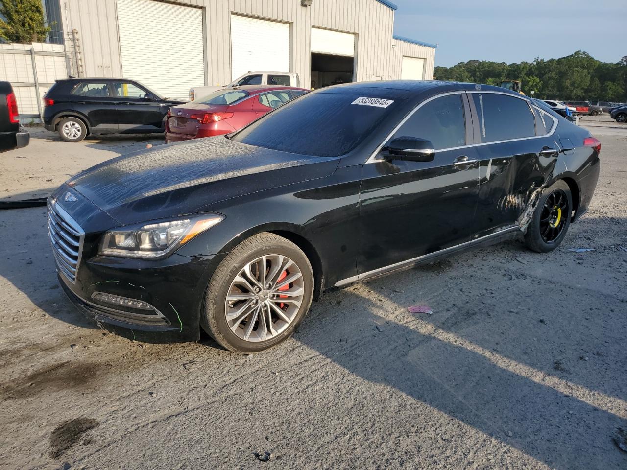 2016 Hyundai Genesis 3.8L de vânzare în Savannah, GA - Side