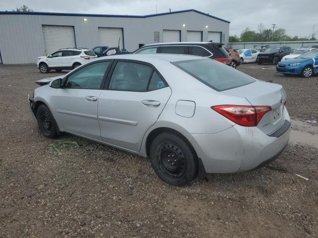  TOYOTA COROLLA 2017 Srebrny