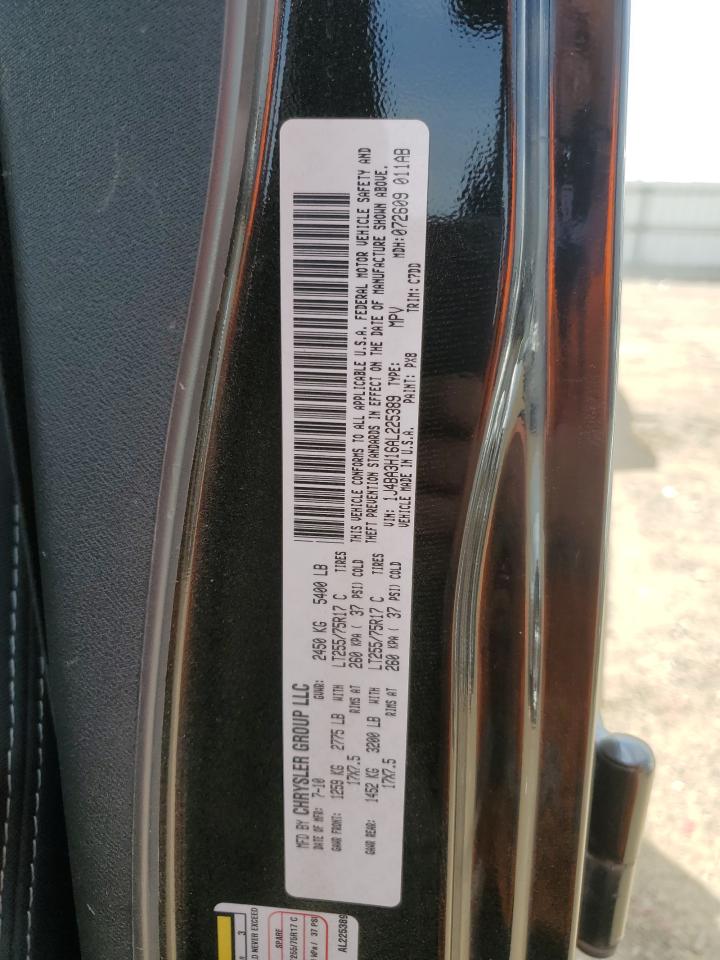 2010 Jeep Wrangler Unlimited Sport VIN: 1J4BA3H16AL225389 Lot: 57000925