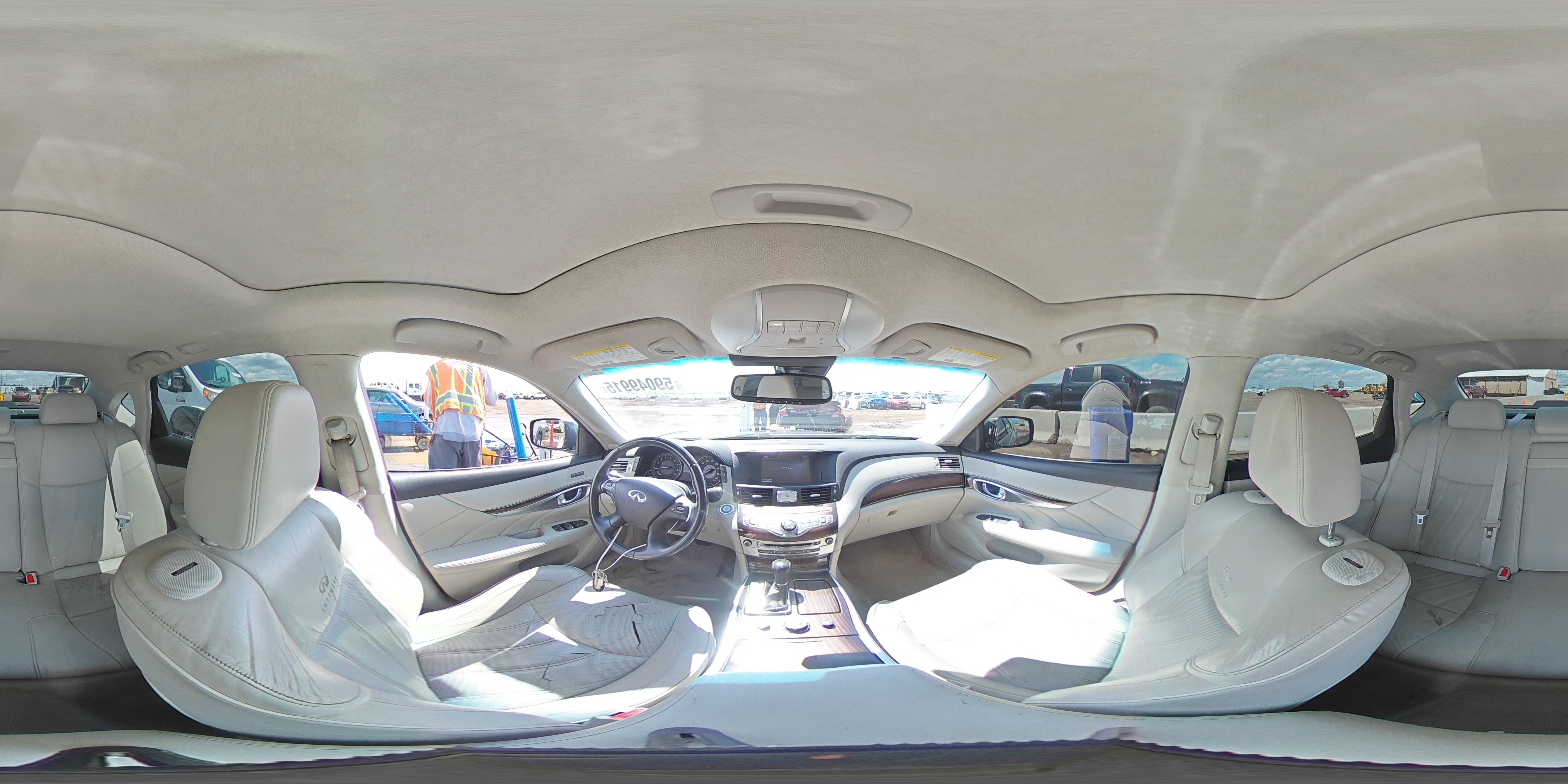 2012 Infiniti M37 X VIN: JN1BY1AR8CM392567 Lot: 59049915
