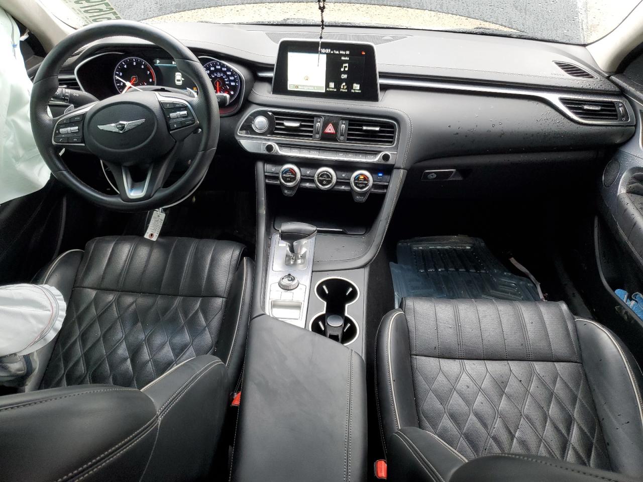 2021 Genesis G70 Prestige VIN: KMTG44LA3MU075175 Lot: 57679175