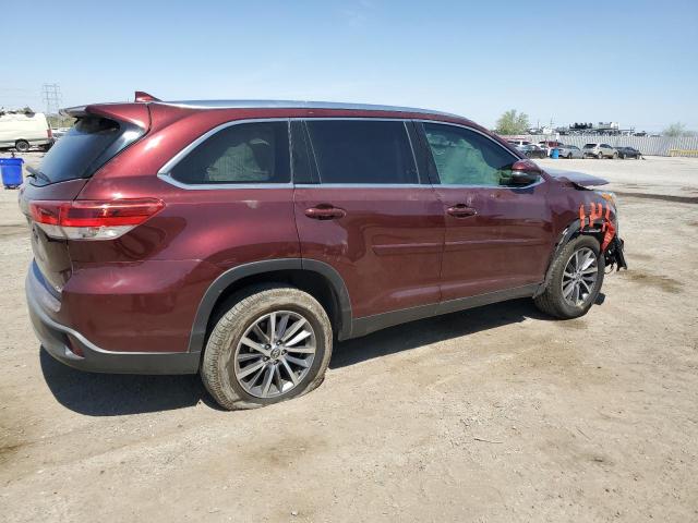  TOYOTA HIGHLANDER 2019 Burgundy