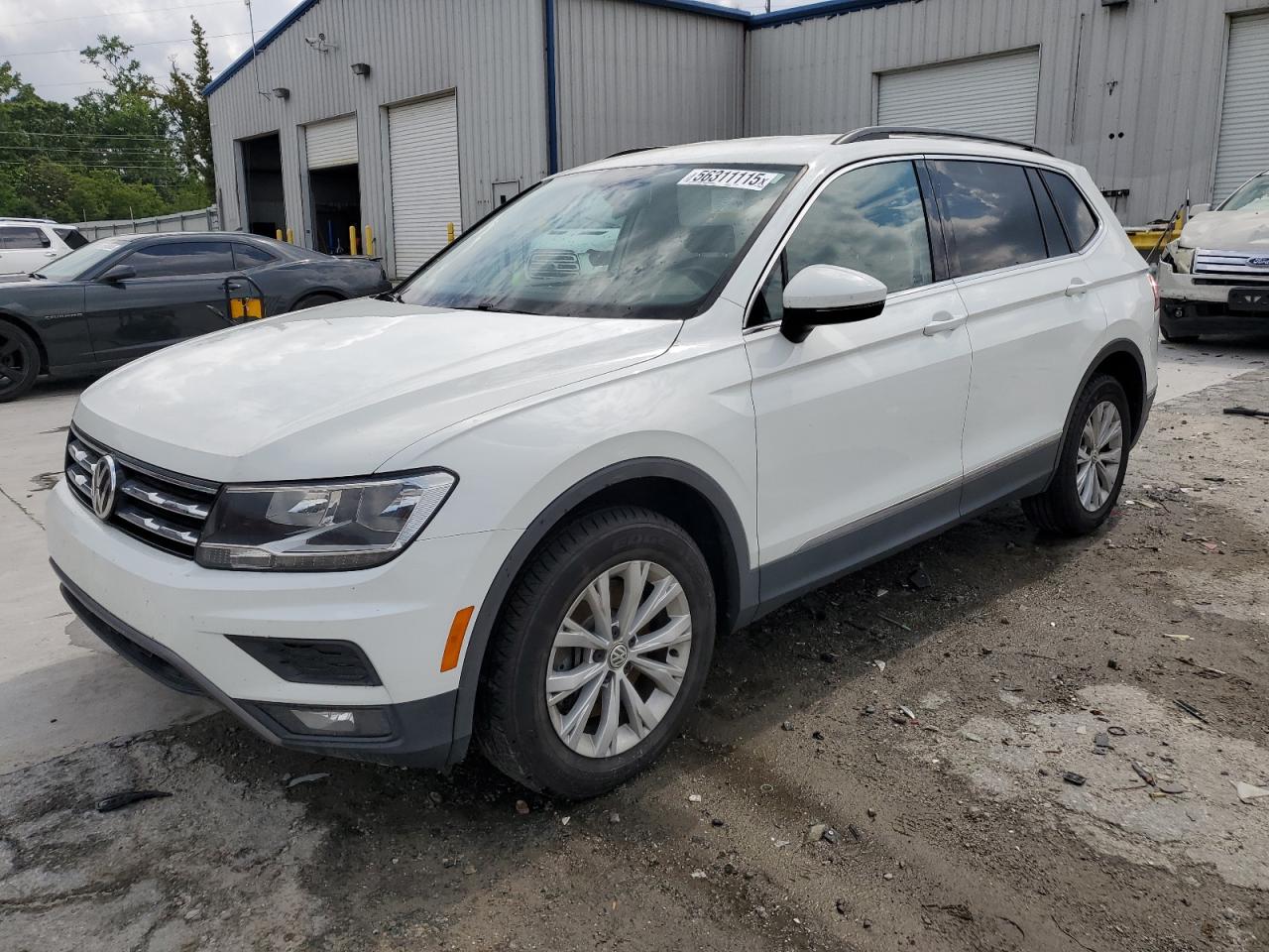 2018 Volkswagen Tiguan Se for Sale in Savannah, GA - Vandalism