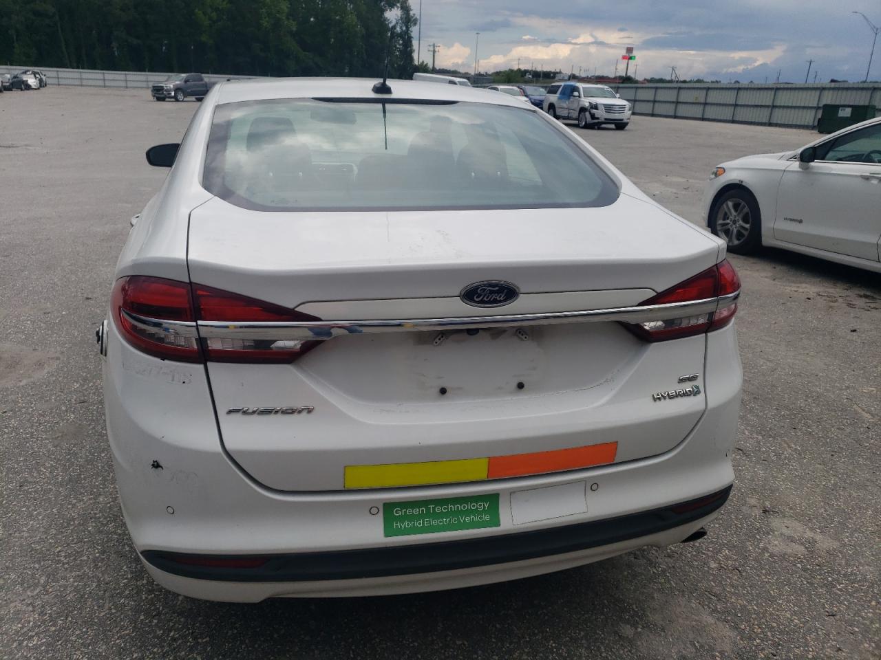2018 Ford Fusion Se Hybrid VIN: 3FA6P0LU5JR278677 Lot: 54028945