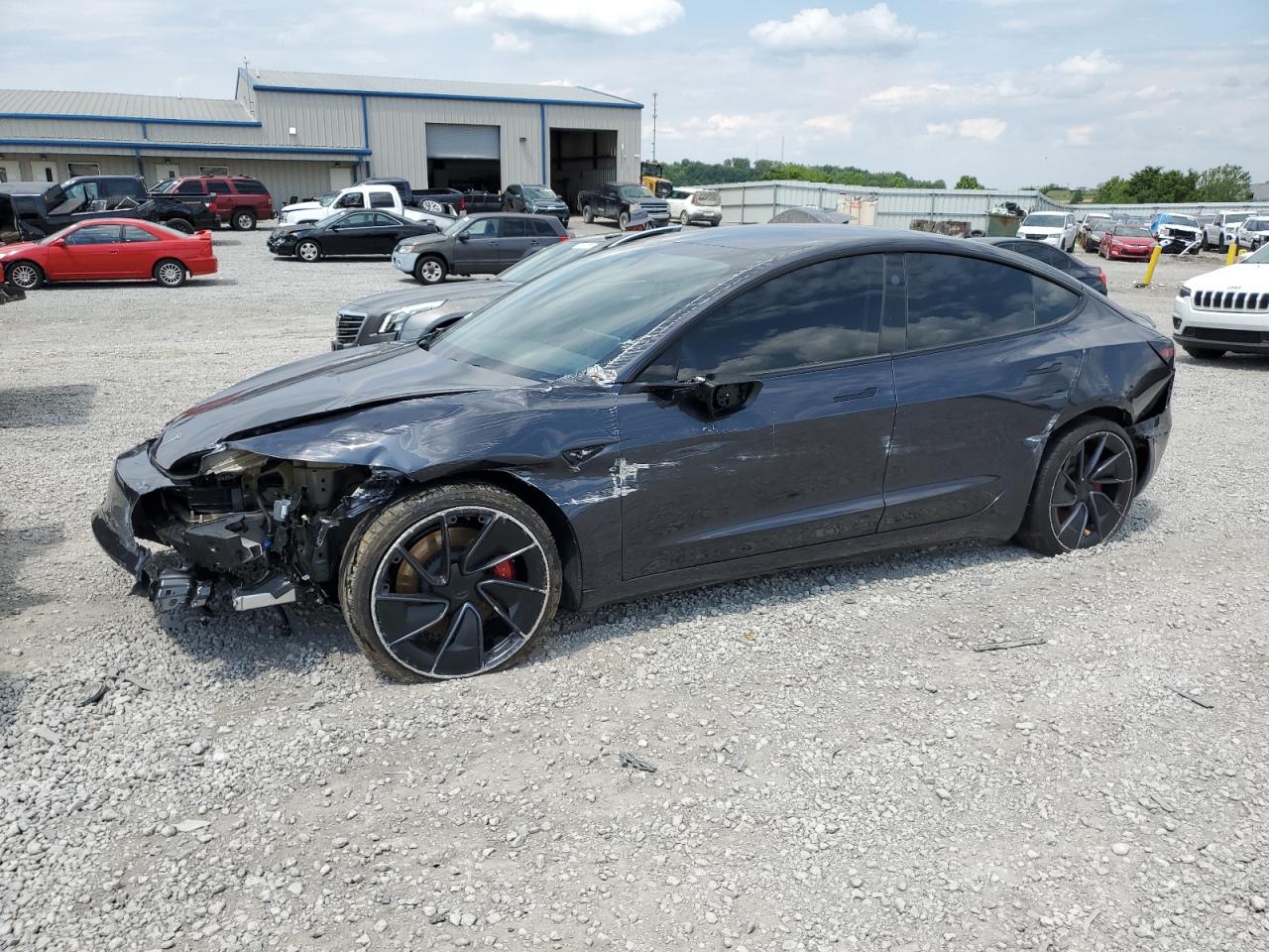 2024 Tesla Model 3 იყიდება Earlington-ში, KY - Front End