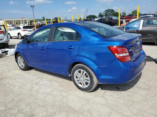  CHEVROLET SONIC 2017 Granatowy