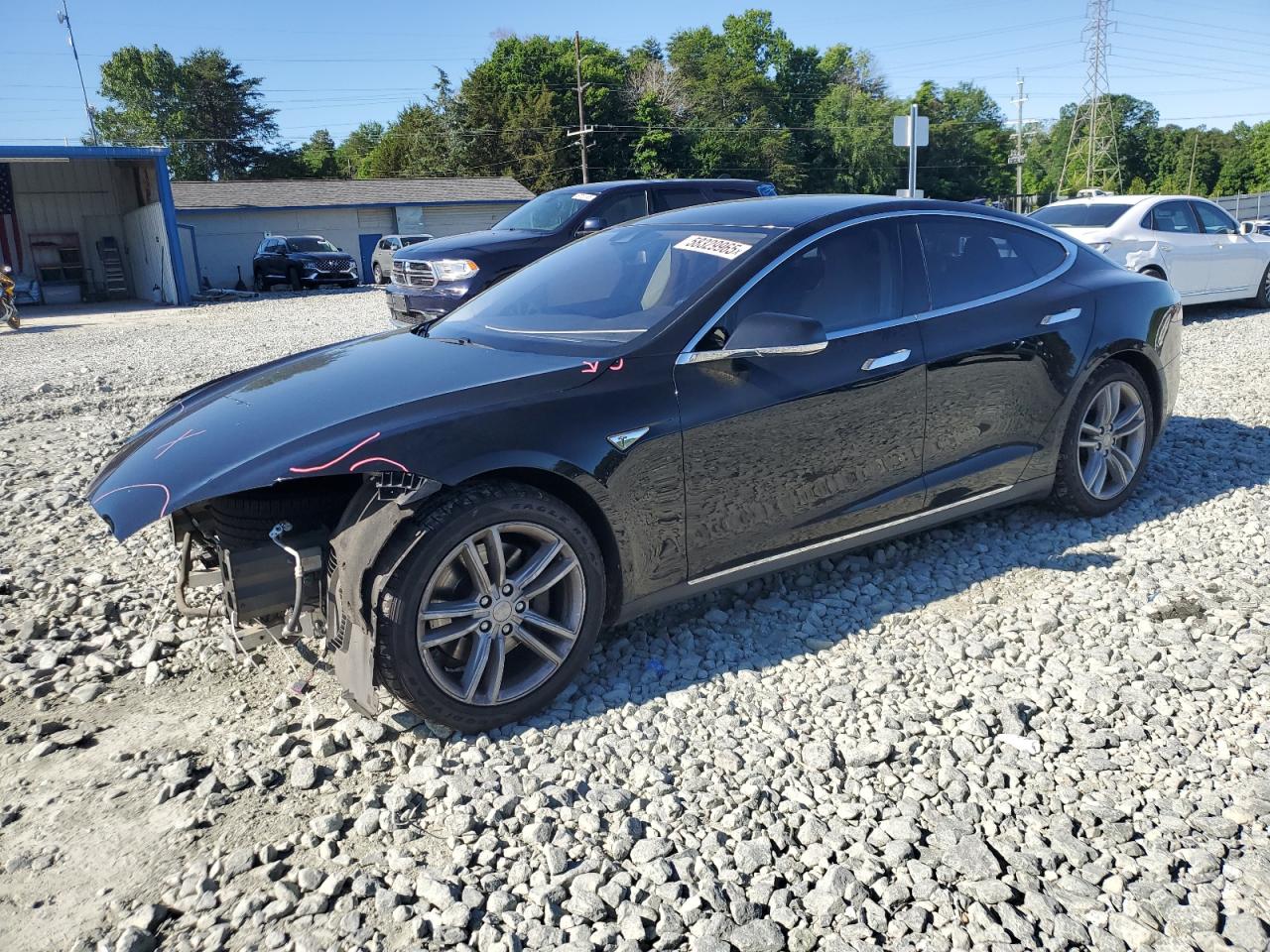 2016 Tesla Model S იყიდება Mebane-ში, NC - Front End