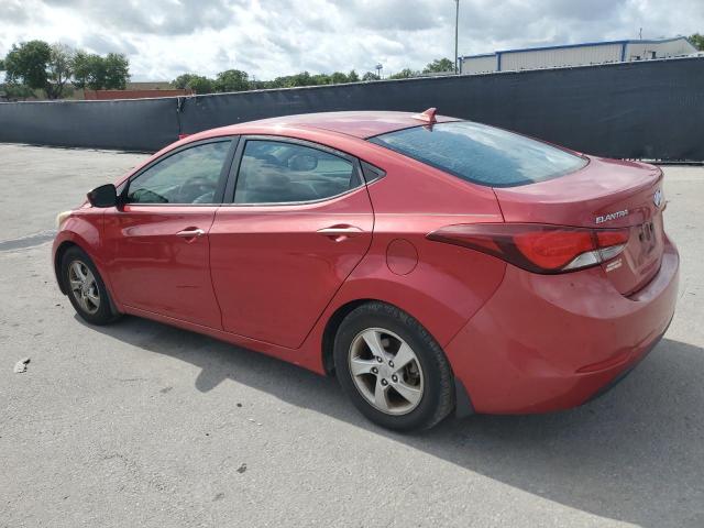  HYUNDAI ELANTRA 2015 Red