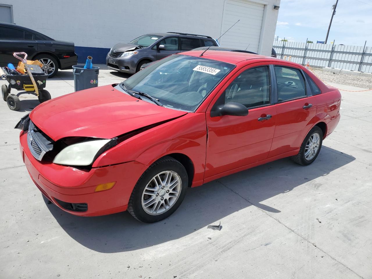 2007 Ford Focus Zx4 na sprzedaż w Farr West, UT - Front End